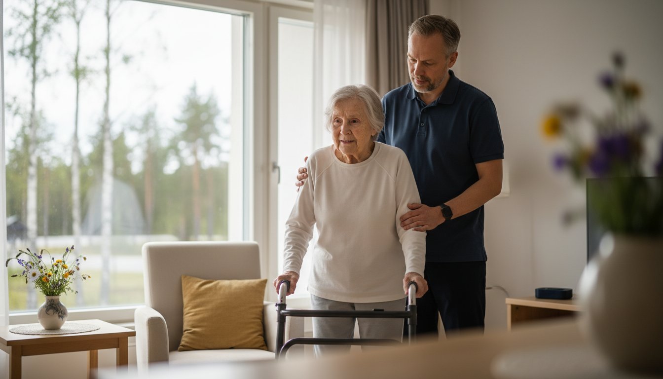 Kuntoutus palvelutalossa Vihti